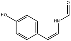 N-[(Z)-2-(4-hydroxyphenyl)ethenyl]formamide Struktur