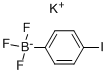 4-碘苯基三氟硼酸钾 结构式