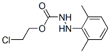3-(2,6-Dimethylphenyl)carbazic acid 2-chloroethyl ester Structure