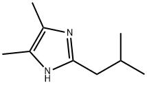 1H-Imidazole,  4,5-dimethyl-2-(2-methylpropyl)- 结构式