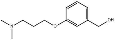(3-(3-(二甲氨基)丙氧基)苯基)甲醇 结构式