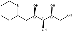 2-デオキシ-D-ARABINO-ヘキソースプロピレンジチオアセタール 化学構造式