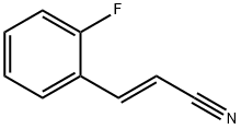 2-Propenenitrile,3-(2-fluorophenyl)-,(2E)-(9CI) Structure