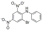 Benzenamine, 2-bromo-4,6-dinitro-N-phenyl- Structure