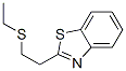 Benzothiazole, 2-[2-(ethylthio)ethyl]- (7CI) Structure