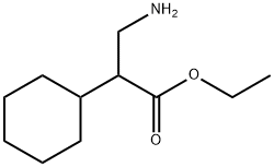 3-氨基-2-环己基丙酸乙酯 结构式
