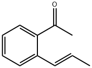 Ethanone, 1-[2-(1E)-1-propenylphenyl]- (9CI) Struktur