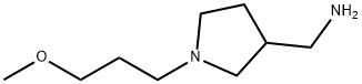 1-(3-METHOXYPROPYL)-3-PYRROLIDINYL]METHANAMINE 结构式