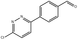 4-(6-Chloropyridazin-3-yl)benzaldehyde Structure