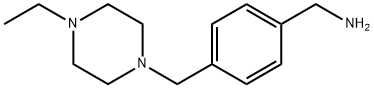 4-(4-ETHYLPIPERAZIN-1-YLMETHYL)BENZYLAMINE, 914349-67-0, 结构式