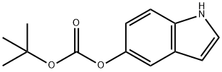 5-indolyl tert-butyl carbonate 结构式