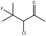 2-Pentanone,  3-chloro-4-fluoro-4-methyl- Structure