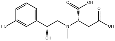 N-（2-琥珀酰基）去氧肾上腺素（非对映异构体混合物） 结构式