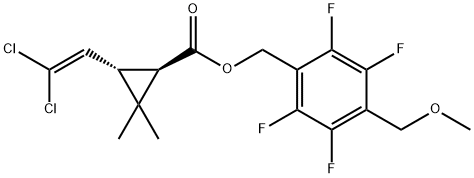 メパーフルトリン 化学構造式