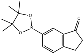 6-(4,4,5,5-Tetramethyl1,3,2-dioxaboralan-2-yl)-2,3-dihydroinden-1-one 结构式