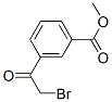 3-(2-BROMO-ACETYL)-BENZOIC ACID METHYL ESTER 结构式