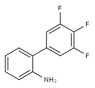 3',4',5'-trifluorobiphenyl-2-aMine Structure