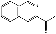 1-(イソキノリン-3-イル)エタノン 化学構造式