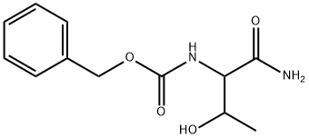 benzyl [1-(aminocarbonyl)-2-hydroxypropyl]carbamate Struktur