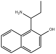1-(1-AMINO-ETHYL)-NAPHTHALEN-2-OL 结构式