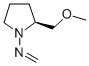 (S)-2-METHOXYMETHYL-1-METHYLIDENEAMINO-PYRROLIDINE 结构式