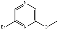 2-溴-6-甲氧基吡嗪, 91678-76-1, 结构式