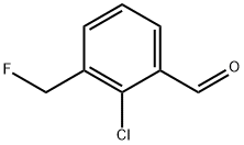 2-氯-3-(氟甲基)苯甲醛 结构式