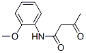Butanamide, N-(2-methoxyphenyl)-3-oxo-, coupled with diazotized reduced 4-nitrobenzenamine-propylenediamine-2,4,6-trichloro-1,3,5-triazine reaction products, acetates Structure