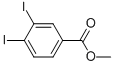 3,4-二碘苯甲酸甲酯 结构式