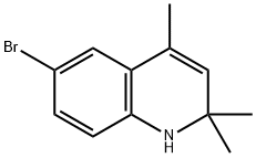 6-bromo-1,2-dihydro-2,2,4-trimethylquinoline Structure