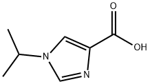 1-异丙基-1H-咪唑-4-甲酸 结构式