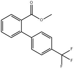 4'-TRIFLUOROMETHYL-BIPHENYL-2-CARBOXYLIC ACID METHYL ESTER Struktur
