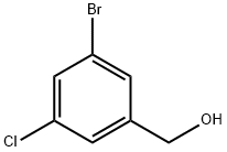 3-BROMO-5-CHLORO-BENZYL ALCOHOL Structure