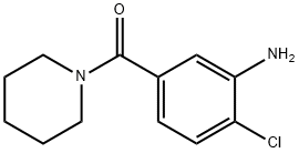 2-chloro-5-(piperidin-1-ylcarbonyl)aniline Struktur