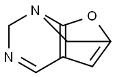 2H-1,6-Methanofuro[2,3-d]pyrimidine(9CI) Struktur
