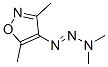 Isoxazole, 4-(3,3-dimethyl-1-triazeno)-3,5-dimethyl- (7CI) Struktur