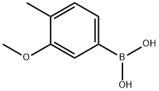 3‐メトキシ‐4‐メチルフェニルボロン酸 化学構造式