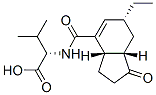 N-冠法酰缬氨酸, 91793-99-6, 结构式