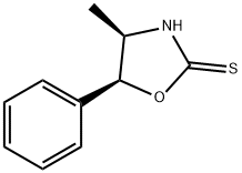 (4R,5S)-(+)-4-甲基-5-苯基-1,3-恶唑啉-2-硫酮, 91794-28-4, 结构式