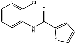 N-(2-CHLORO-3-PYRIDINYL)-2-FURYLAMIDE, 91813-34-2, 结构式