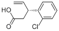 (R)-3-(2-CHLOROPHENYL)PENT-4-ENOIC ACID Structure