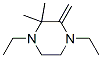Piperazine, 1,4-diethyl-2,2-dimethyl-3-methylene- (7CI) Structure