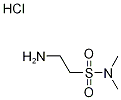 2-Amino-N,N-dimethylethane-1-sulfonamide hydrochloride Struktur