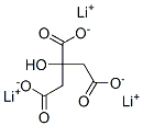 柠檬酸锂, 919-16-4, 结构式