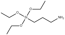 3-アミノプロピルトリエトキシシラン 化学構造式