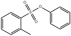 o-Toluenesulfonic acid, phenyl ester Struktur