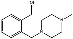 [2-[(4-METHYLPIPERAZIN-1-YL)METHYL]PHENYL]METHANOL Struktur