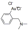 2-((dimethylamino)methyl)phenylgold(III) dichloride Structure