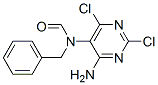 Formamide, N-(4-amino-2,6-dichloropyrimidin-5-yl)-N-benzyl- 结构式