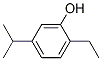 Phenol, 2-ethyl-5-isopropyl- (7CI) Structure